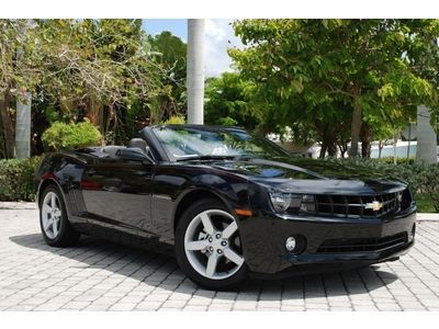 2012 chevrolet camaro 2lt convertible bluetooth leather rear camera park distanc