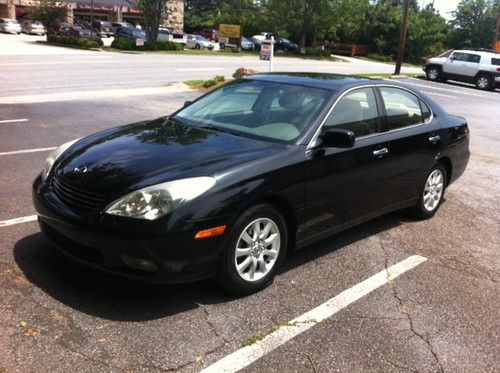 Lexus 2003 es  / black with beige interior / 62,000 miles. excellent condition.