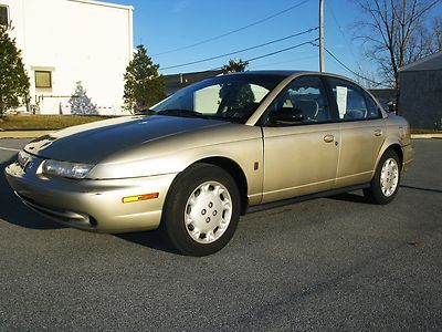 1997 97 saturn sl2 sedan no reserve low miles sunroof clean non smoker