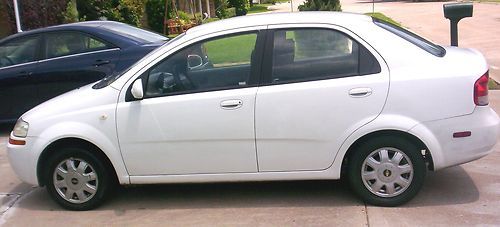 "really nice" 2005 chevrolet aveo..wife's car..excellent! wow!