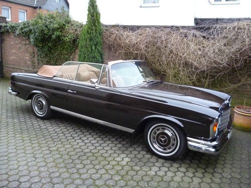 1971 mercedes 280se 3.5 convertible - completly restored, magnificant
