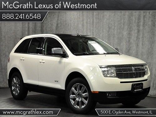 2007 mkx awd navigation panoramic roof low miles one owner