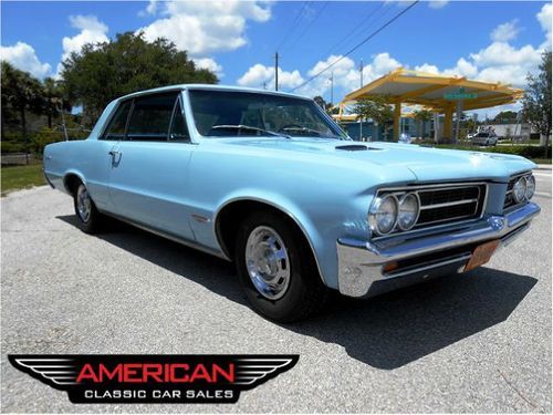 1964 pontiac gto all orginal 389 with a/c factory docs low mileage excellent sha