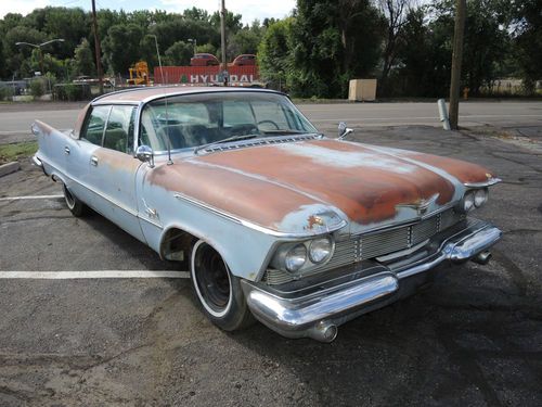 1958 chrysler imperial 4-door hardtop 392 hemi runs forward look barn find exner