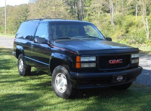 1995 gmc yukon gt two door rare factory 5 speed standard transmission