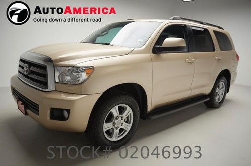 14k low miles 2013 toyota sequoia 3rd row seats leather heated seats certified