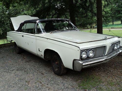 1964 chrysler imperial base convertible 2-door 6.7l