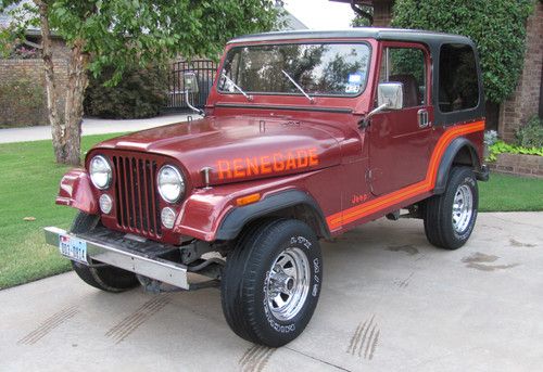 1986 jeep renegade 48k actual miles - original paint
