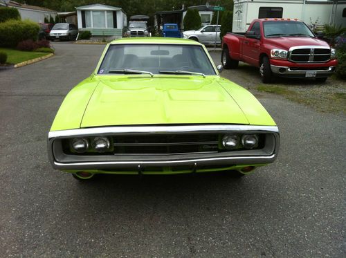 1970 dodge charger 500 sublime green