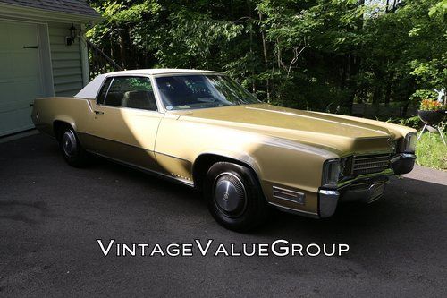 1970 cadillac eldorado coupe 500cid