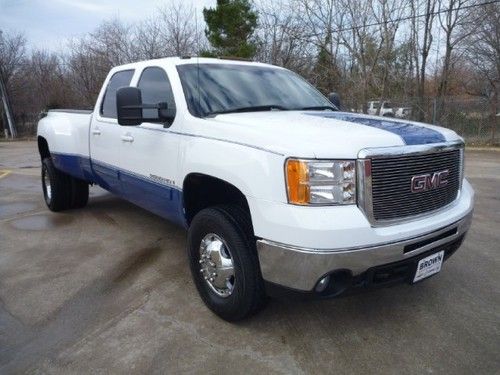 2007 gmc sierra 3500 crew cab duramax diesel 4x4 slt navigation 2008 silverado