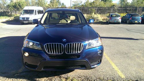 2012 bmw x3 xdrive35i - totally loaded, excellent condition, 21k miles