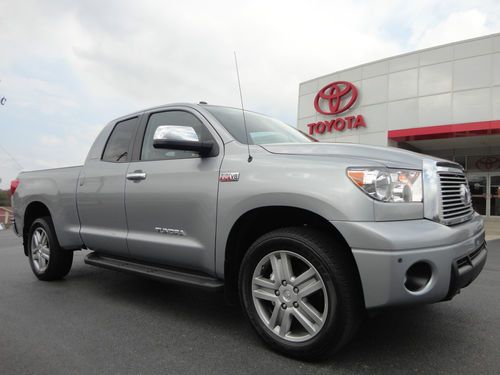 2013 tundra double cab limited navigation 4x4 trd exhaust toyota certified video