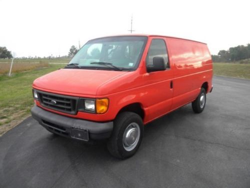 250 econoline e series used cargo work 5.4 v8 clean good tires power serviced