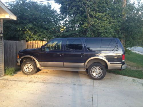 2001 ford excursion limited sport utility 4-door 7.3l