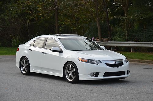 2012 acura tsx special edition loaded 10k miles 1-owner tsw wheels nice