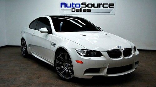 2008 bmw m3, smg, carbon roof, nav, clean carfax! we finance!