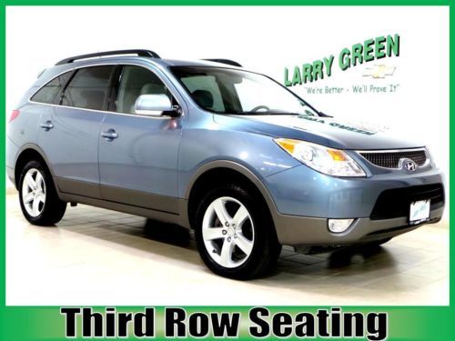 Blue suv 3.8l v6 automatic cruise control wood trim third row seats new tires ac