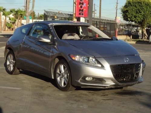 2011 honda cr-z ex cvt damaged rebuildable runs! priced to sell export welcome!