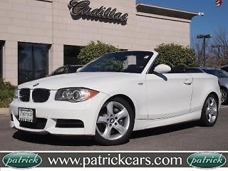 2008 135i convertible carfax certified heated seats automatic xenon low miles