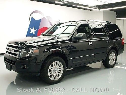 2011 ford expedition ltd sunroof nav pwr steps 20&#039;s 37k texas direct auto
