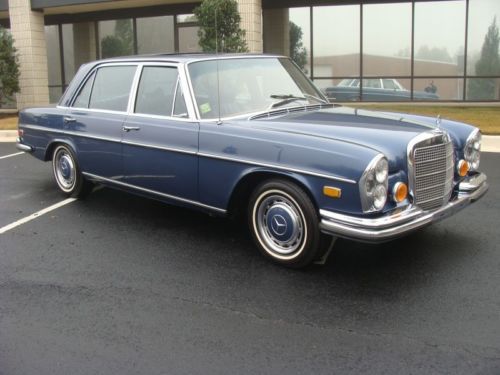 1972 mercedes benz 300sel 4.5