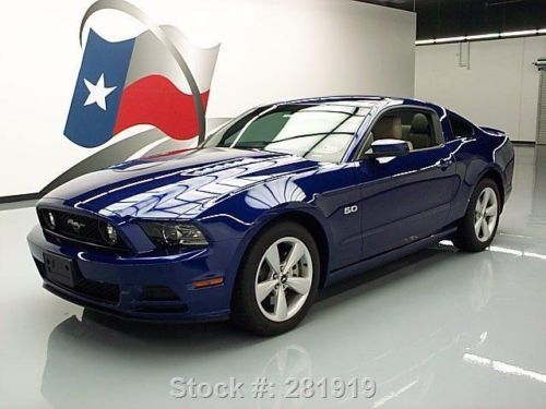 2013 ford mustang gt 5.0 6-speed leather xenons 18&#039;s 2k texas direct auto