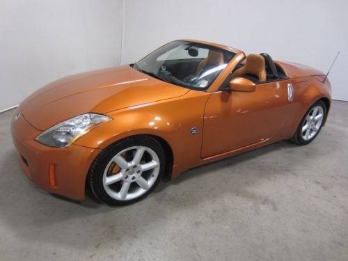 05 nissan 350z six speed manual leather convertible rwd colorado owned 80pics