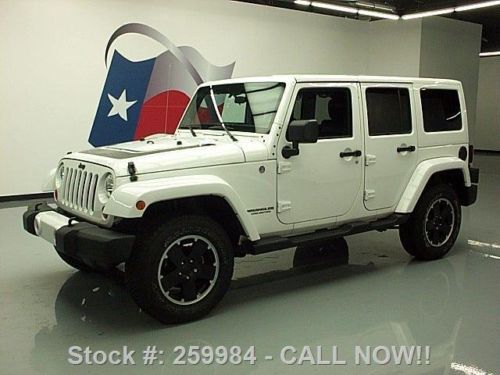 2012 jeep wrangler unltd altitude hard top 4x4 nav 18k texas direct auto