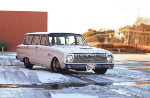 1962 ford falcon 4 door station wagon  cool cruiser and great driver