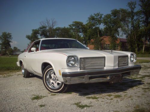 1975 olds cutlass salon numbers matching solid original car