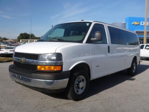 2013 chevy express g3500 155&#034; wb duramax diesel extended 15 passenger van