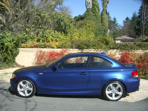 2008 bmw 135i turbo coupe w/ rare 6 sp manual; one owner, highly optioned