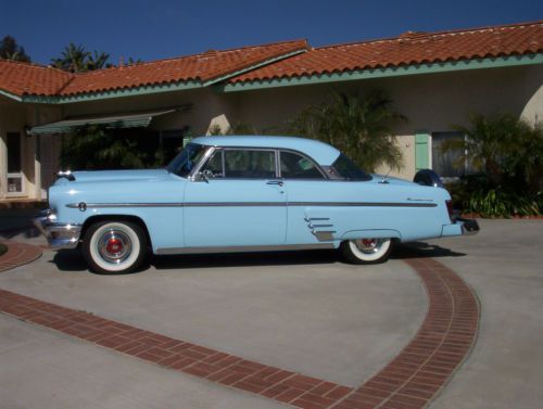 1954 mercury 2 dr hardtop. rust free california car continental wheel no reserve