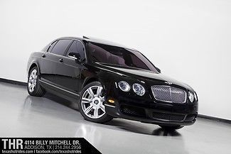 2006 bentley flying spur rare executive package black/black all options! must c