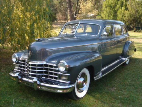 1949 cadillac fleetwood 75 series imperial limousine. near mint condition.