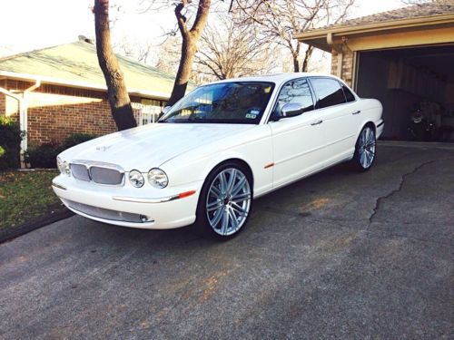 Grain Trucks For Sale >> Sell used 2005 JAGUAR XJ8L VANDEN PLAS White/Tan 73K miles ... Grain Trucks For Sale >> Sell used 2005 JAGUAR XJ8L VANDEN PLAS White/Tan 73K miles ...