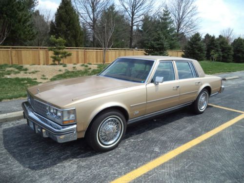 Cadillac seville gorgeous champagne california car