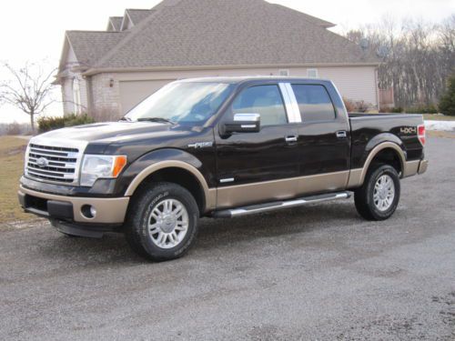 2013 ford f-150 lariat crew cab truck (ecoboost) 4-door 3.5l