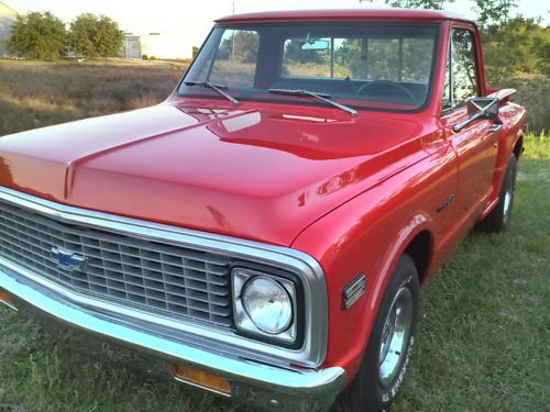1971 chevy c-10 pickup, shortbed, stepside