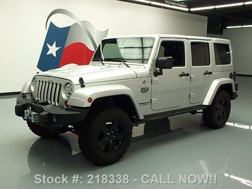 2012 jeep wrangler unltd 4x4 call of duty mw3 auto 23k texas direct auto