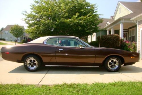1973 dodge charger mopar all original, matching numbers 318/727 muscle car