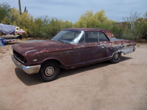 1964 ford fairlane 2dht - 289, cruise-o-matic - all original - great project -
