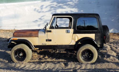 1985 jeep cj-7 off road all terrain 4x4 4 wheel drive rust free no reserve