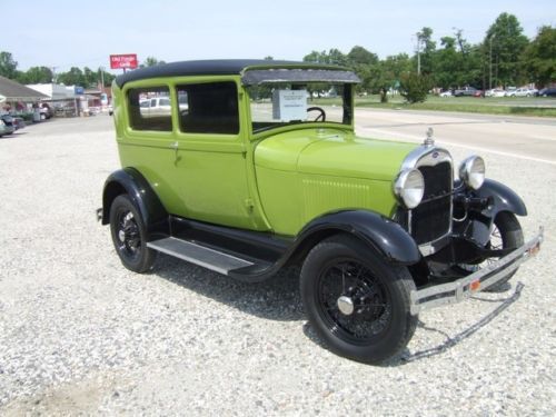 1929 ford model a 2 door  extremely nice