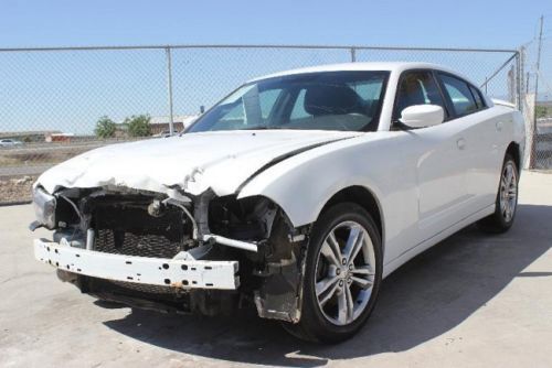 2012 dodge charger sxt awd damaged repairable runs! export welcome! must see!