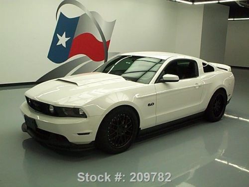 2012 ford mustang gt premium 5.0 6-speed leather 21k mi texas direct auto