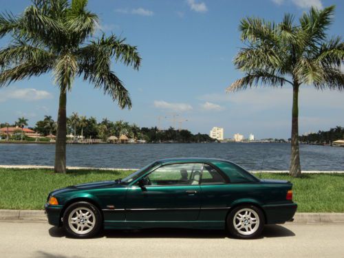 1996 bmw 328ic 325 330 hard top convertible low mile non smoker 1own no reserve!