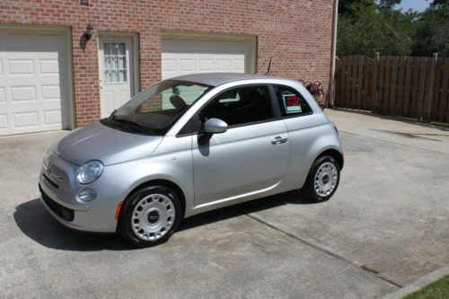 2012 fiat 500 pop 5-speed cd cruise save $$$