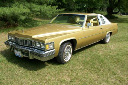 1977 cadillac coupe deville 2dr ht. loaded, 30,000 original 1 owner,